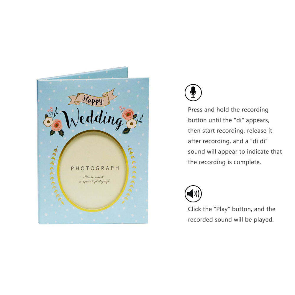 interactive recordable greeting card with sound playback feature