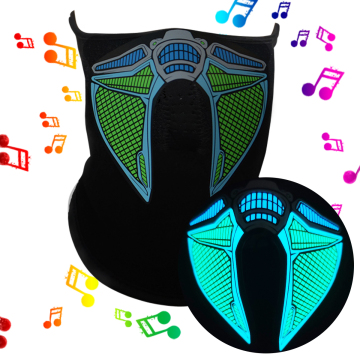 HOTTEST 2021 LED Sound Active Mask for Halloween