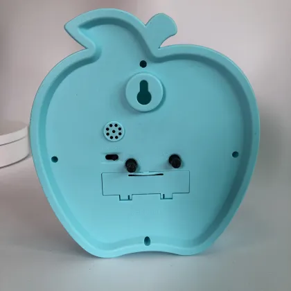 Kids' Apple Shape Plastic Alarm Clock