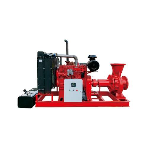 Bomba de incêndio com motor diesel