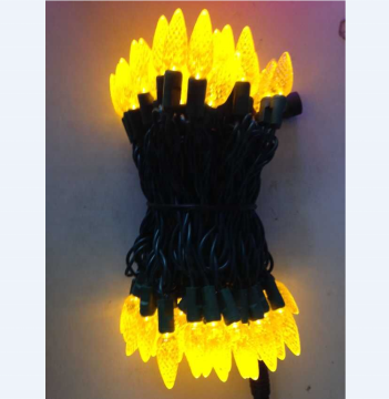 70 Count C6 Christmas LED String Lights with 4 Inch Spacing