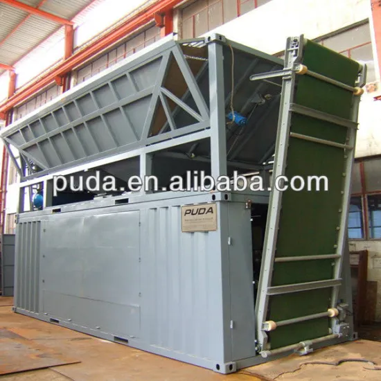moveable container fertilizer bagging machine