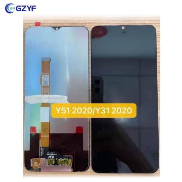 KNGZYD Sell VIVO Y51 2020 LCD Display Touch Screen Digitizer Assembly Replacement