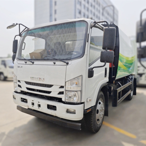 Isuzu 4x2 Chassi 14CBM Caminhão Compactor de Garbage