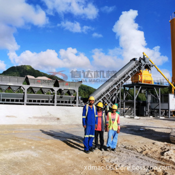 HZS50 Ready Mix Concrete Batch Plant 50m³/h Small Mixer Plant Price in South Africa
