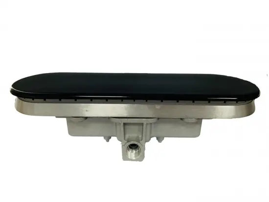 Fish type aluminum burner sets for oven