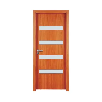 Frosted Glass Swing Waterproof Bathroom Door