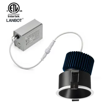 3", "4", "6", "8 Inch Smart CCT Tuya Zigbee Dimmable RGBW Ceiling Trimless Antiglare COB Down Light Recessed LED Downlight