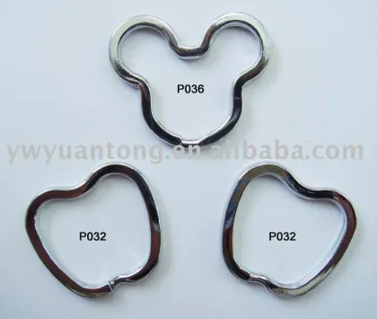 apple shape,mouse shape key ring
