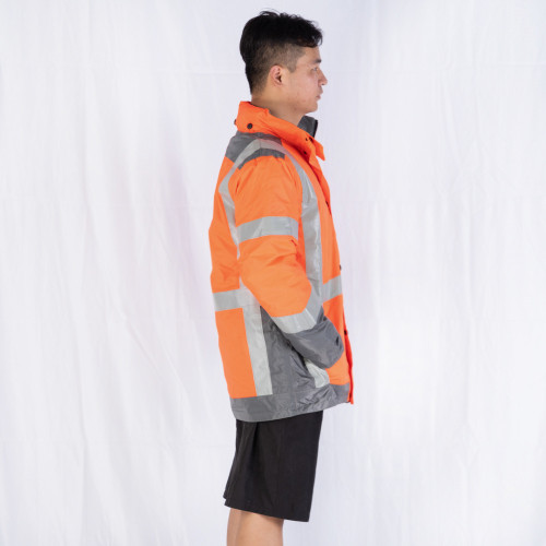 Chaqueta de seguridad de alta visibilidad con protección OEM reflectante