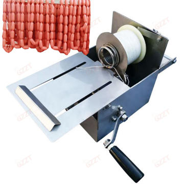 Faster and More Convenient Hand Crank Sausage Tie Machine