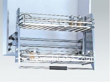 Kitchen wire hanging storage basket