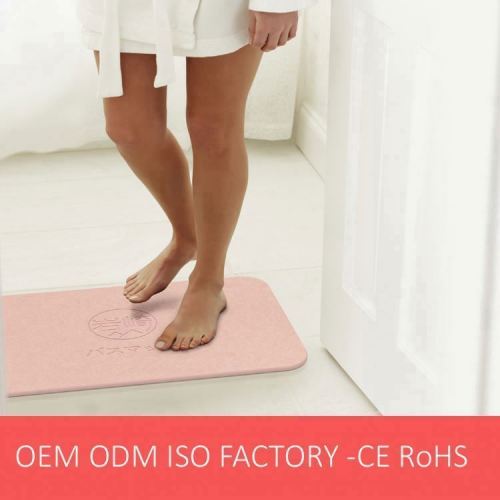 Diatomite non slip bath Mat