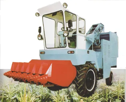 3-tep Gearbox Self Propelling Combine Harvester Machine