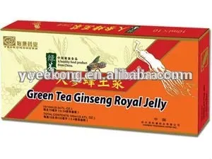 Healthcare Product Ginseng Royal Jelly with Green Tea