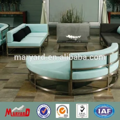 Outdoor stainless steel sofa