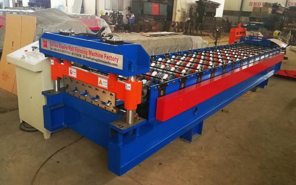 Latest Design Trapezoidal Panel Steel Rolling Equipment