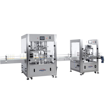 Máquina llenadora de líquidos totalmente automática de cuatro cabezales ILF