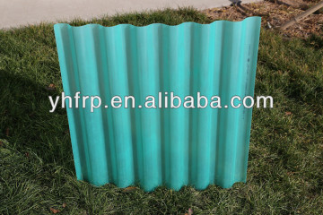 1.2mm frp transparent corrugated sheet in different color