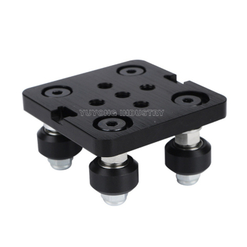 Openbuilds Mini V Wheel Gantry Plate Set for 2040 Aluminum Profiles and Special Slide Plate in V-Slot Architecture