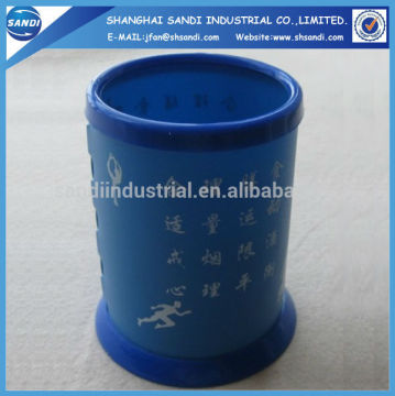 plastic PVC pen holder