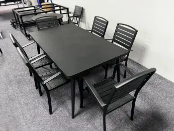 outdoor furniture patio dinning table and chair