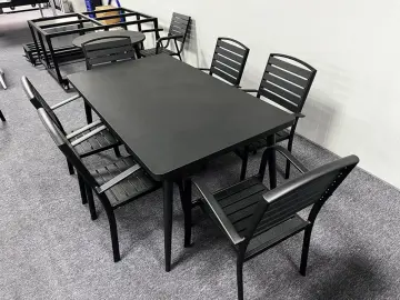 outdoor furniture patio dinning table and chair