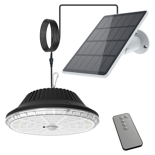 Pir Solar Chandelier imperméable Lampe légère suspendue