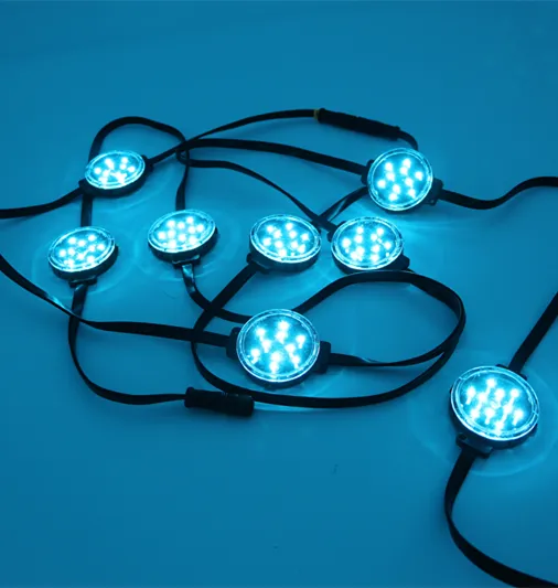 SMD5050 DMX RGB LED Pixel Light 24V for Christmas Holiday Decorations