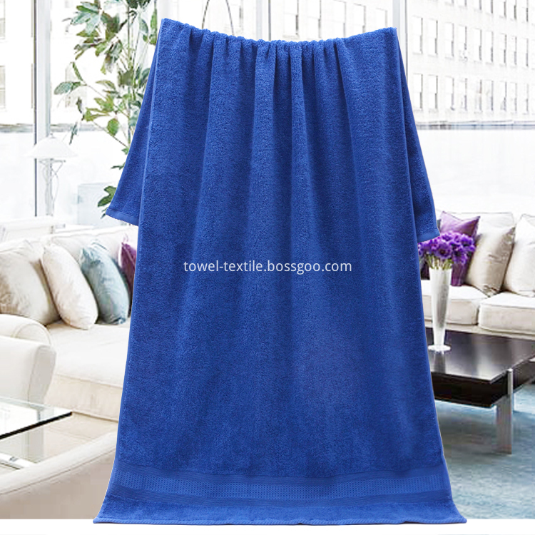 Large Bath Towels Set Navy Blue Towels, 고품질 Large Bath
