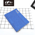 China Custom keyboard PU cover notebook Manufactory