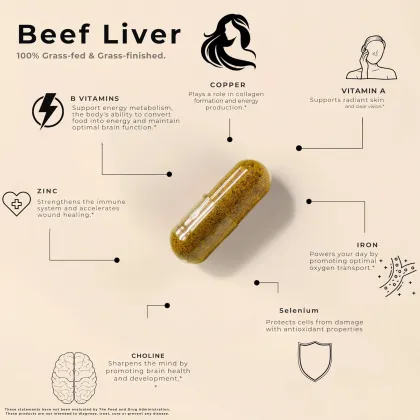 OEM Private Label Grassfed Beef Organs Capsules