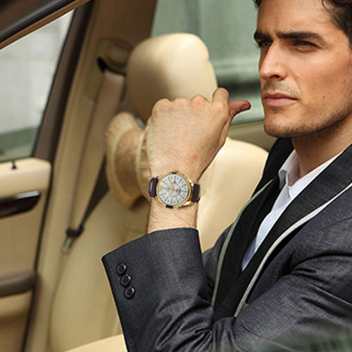 British Style Business Thin Waterproof Men Watches