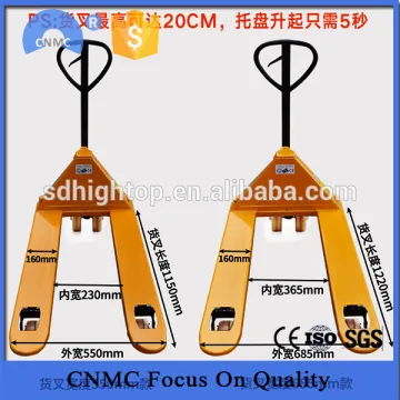 2 ton 3 ton hand manual forklift prices