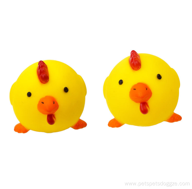 safe and non-toxic yellow duck dog chew toys