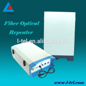 Outdoor GSM 900 fiber optic amplifier digital signal repeater