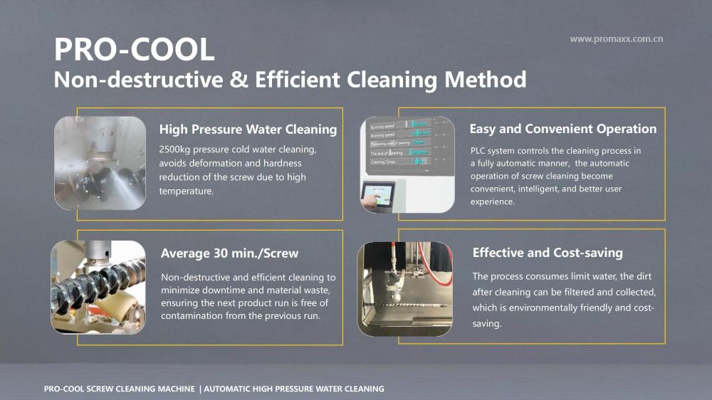 Pro Cool D100 Screw Auto Cleaning Machine 01