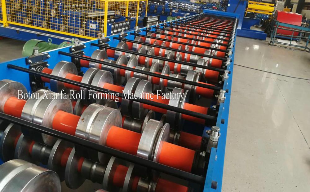 Trapezoidal Profile Roofing Floor Deck Roll Forming Machine