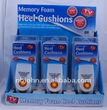 Memory Foam Heel Cushions (comfort heel cushion, back heel cushion)