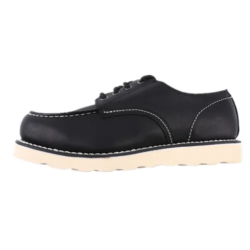 Blacl Leather Goodyear Welted Safety Footwear