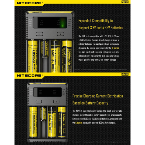 Nitecore I4 Battery Charger 2017