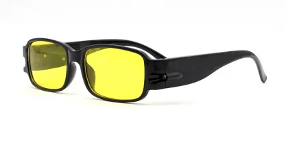 LED Light Yellow Lenses Reading Glasses Night Driving Glasses