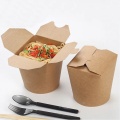 Kraft Pasta Box Round Bottom Noodle Box 16oz/26oz/32oz