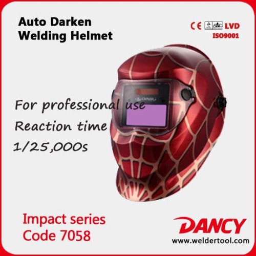 Custom variable light welding helmet code.7063