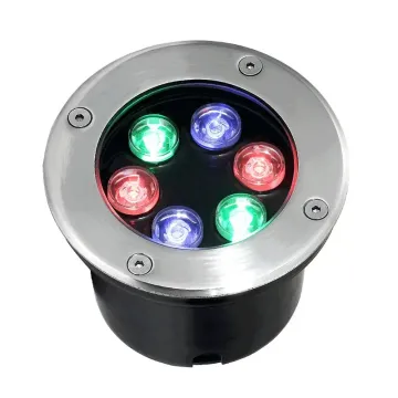 IP65 Floor Recessed LED Inground Lighting - RGB Garden & Underground Parking Light