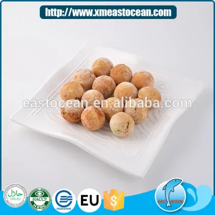 Delicious Japanese cuisine octopus frozen takoyaki