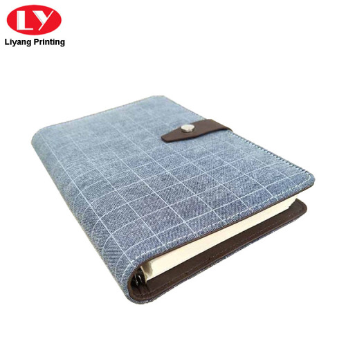 Luxury Diary Notebook Calendar with Button Close