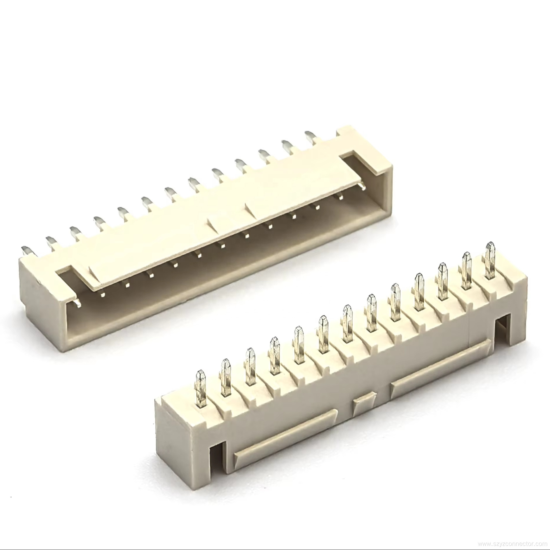 2.5mm Pitch Wafer HA Pin header Connector Straight DIP With Latch 1*13P