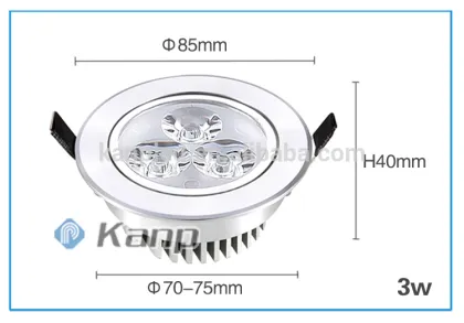 3W Energy Saving Adjustable Angel Led Ceiling Spot Lights