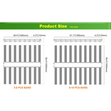 Barras de luz de cultivo LED aprobadas por ETL